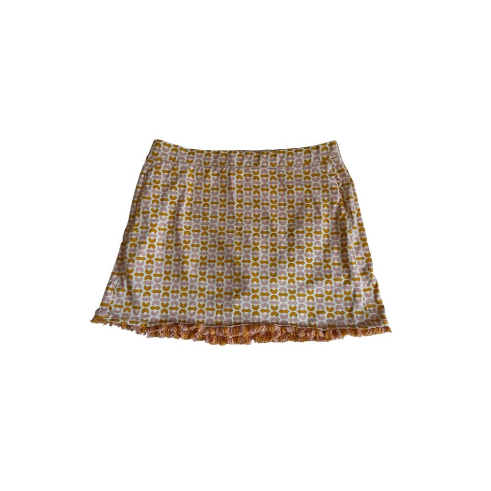 Spartina 449 Fringe Ollie Skort‎ Geo Stretch Pull On Sporty Golf Preppy Size XXL